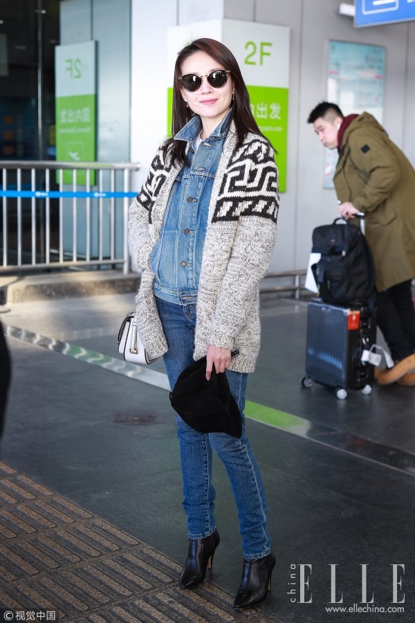 眼下最实用内搭:牛仔夹克!